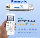 Panasonic CS/CU-HU18BKYFM 1.5 Ton 5 Star 2025 Inverter Split AC