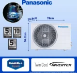 Panasonic CS/CU-HU18BKYFM 1.5 Ton 5 Star 2025 Inverter Split AC