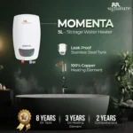 RR Signature Momenta 5L Instant Water Geyser