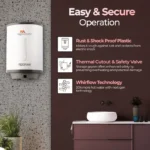 RR Signature Rudram 10L Storage Water Geyser