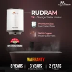 RR Signature Rudram 15L Water Storage Geyser