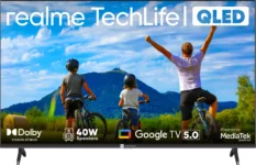 Realme TechLife 43UHDGQRVSAQ 43 inch Ultra HD 4K Smart QLED TV