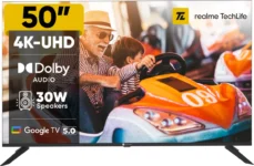 Realme TechLife 50UHDGDRDDVB 50 inch Ultra HD 4K Smart LED TV