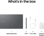Samsung Galaxy Book 5 360 NP750QHA-LG3IN Laptop (Intel Core Ultra 7 256V/ 16GB/ 1TB SSD/ Win11)