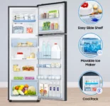 Samsung RT30C3733BX 256 L 3 Star Double Door Refrigerator