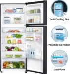 Samsung RT42C5532BX 385 L 2 Star Double Door Refrigerator