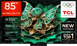 TCL C7K 85 inch Ultra HD 4K Smart Mini LED TV (85C7K)