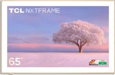 TCL NXTFRAME 65 inch Ultra HD 4K Smart QLED TV (65A300W)