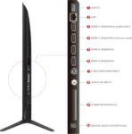 TCL Q6C 55 inch Ultra HD 4K Smart Mini LED TV (55Q6C)