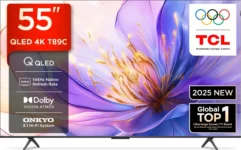 TCL T89C 55 inch Ultra HD 4K Smart QLED TV (55T89C)