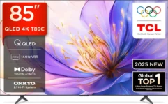 TCL T89C 85 inch Ultra HD 4K Smart QLED TV (85T89C)
