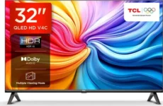TCL V4C 32 inch HD Ready Smart QLED TV (32V4C)