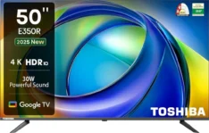 Toshiba E350 50 inch Ultra HD 4K Smart LED TV (50E350RP)