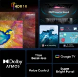 Toshiba E350 50 inch Ultra HD 4K Smart LED TV (50E350RP)