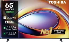 Toshiba M450RP Series 65 inch Ultra HD 4K Smart QLED TV (65M450RP)