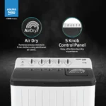 Voltas Beko WTT75UHA/OK5S1S1W01 7.5 Kg Semi Automatic Washing Machine