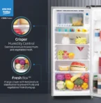 Voltas Beko RDC215C/S0XIR0M0000GO 183 L 3 Star Single Door Refrigerator