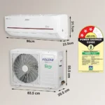 Voltas 123VH Vectra Prism 1 Ton 3 Star 2023 Inverter Split AC