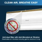 Voltas 125V Vertis Smart Elite Gold 1 Ton 5 Star Inverter Split AC