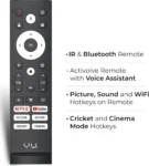 VU GloQLED Series 75 inch Ultra HD 4K Smart QLED TV (75GLOQLED25)