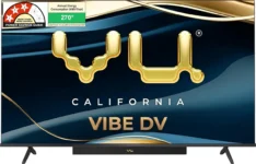 VU Vibe DV Series 50 inch Ultra HD 4K Smart QLED TV (50VIBE-DV)