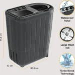 Whirlpool Magic Clean 70S 7 kg Semi Automatic Washing Machine