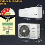 Whirlpool Supremecool SAI20P35SEB0 2 Ton 3 Star Inverter Split AC