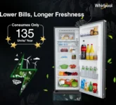 Whirlpool 230 IMPRO GD ROY 5S Inv Silvia 207 L 5 Star Single Door Refrigerator