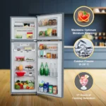 Whirlpool IF INV ELT DF355 308 L 3 Star Double Door Refrigerator