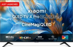 Xiaomi X Pro 2025 43 inch Ultra HD 4K Smart QLED TV (L43MB-APIN)