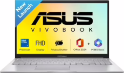 Asus Vivobook 15 X1504VAP-BQ1321WS Laptop (Intel Core 3 100U/ 8GB/ 512GB SSD/ Win11)