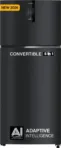 Whirlpool IF INV CNV 515 Gravity Black-Y 467 L 2 Star Double Door Refrigerator